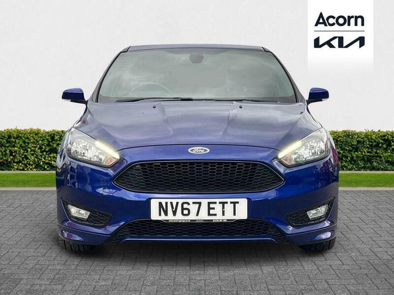 Ford Focus 1.0T Ecoboost St-line X Euro 6 Ss NV67ETT Blue #6