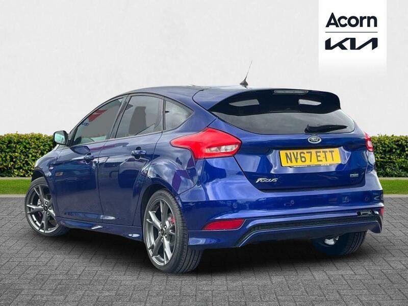 Ford Focus 1.0T Ecoboost St-line X Euro 6 Ss NV67ETT Blue #2
