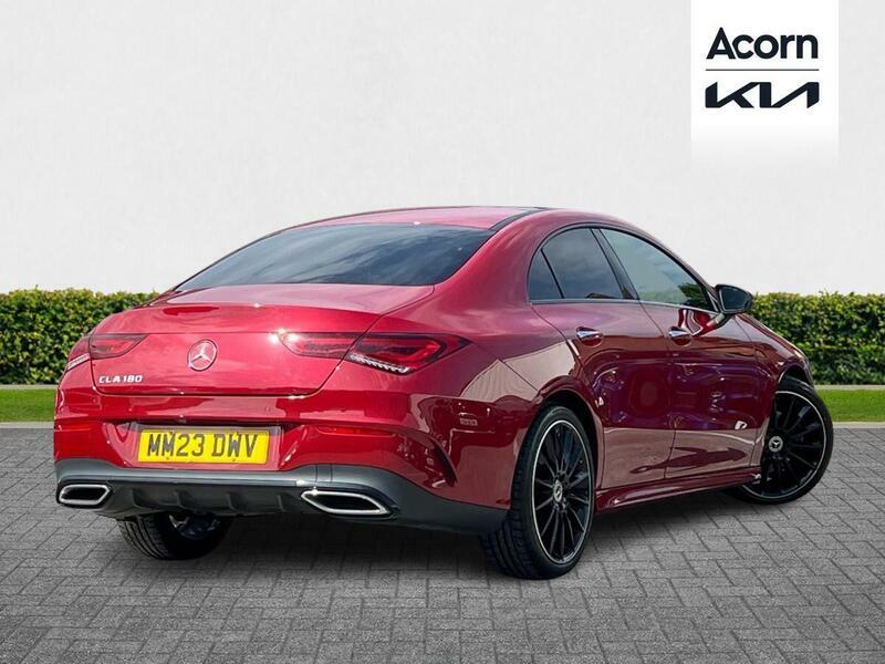 Mercedes-Benz CLA Class 1.3 Cla180 Amg Line Night Edition Premium Plus C MM23DWV Red #5