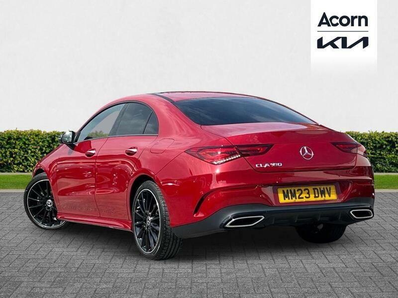 Mercedes-Benz CLA Class 1.3 Cla180 Amg Line Night Edition Premium Plus C MM23DWV Red #2