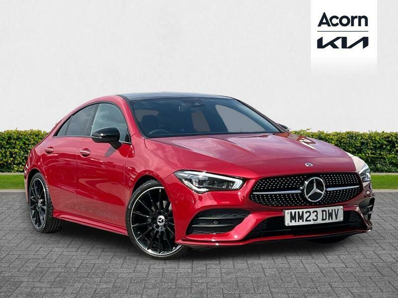 Mercedes-Benz CLA Class 1.3 Cla180 Amg Line Night Edition Premium Plus C Red