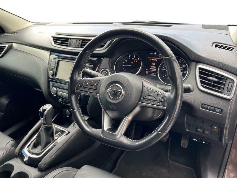 Nissan Qashqai 1.3 Dig-t Tekna Dct Euro 6 Ss YL68YAE Brown #3