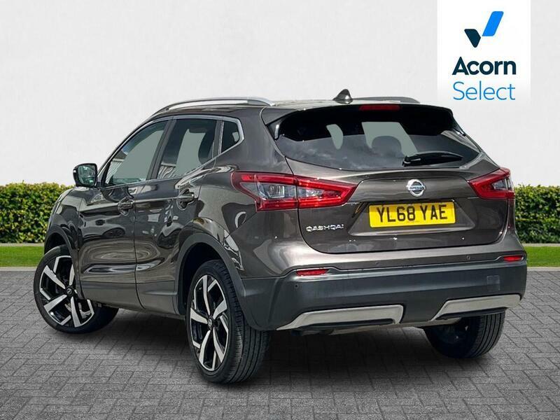 Nissan Qashqai 1.3 Dig-t Tekna Dct Euro 6 Ss YL68YAE Brown #2