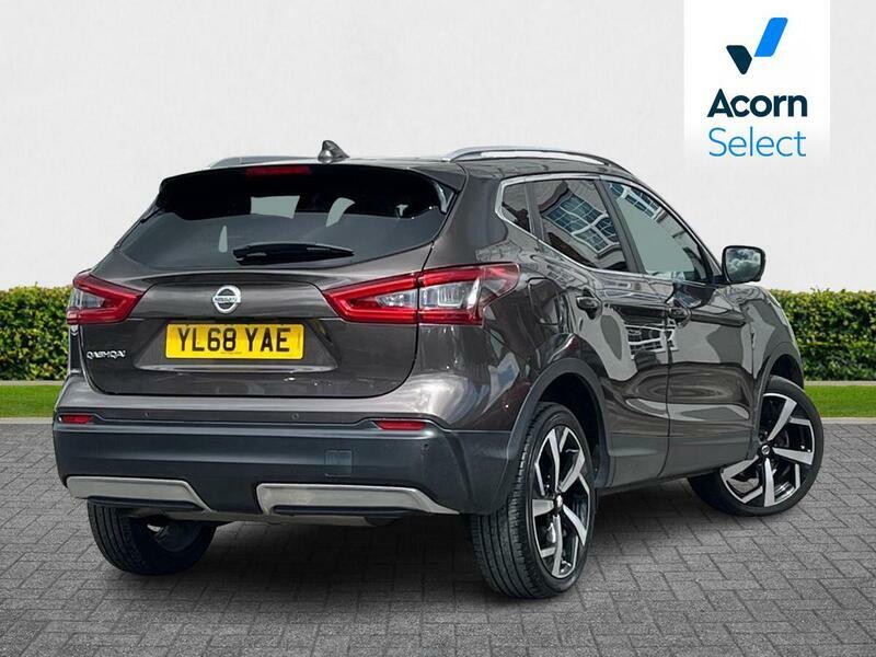 Nissan Qashqai 1.3 Dig-t Tekna Dct Euro 6 Ss YL68YAE Brown #5