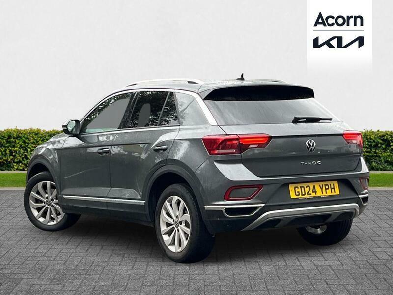 Volkswagen T-Roc 1.5 Tsi Style Dsg Euro 6 Ss GD24YPH Grey #2