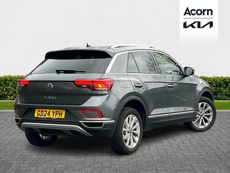 Volkswagen T-Roc 1.5 Tsi Style Dsg Euro 6 Ss GD24YPH Grey #5