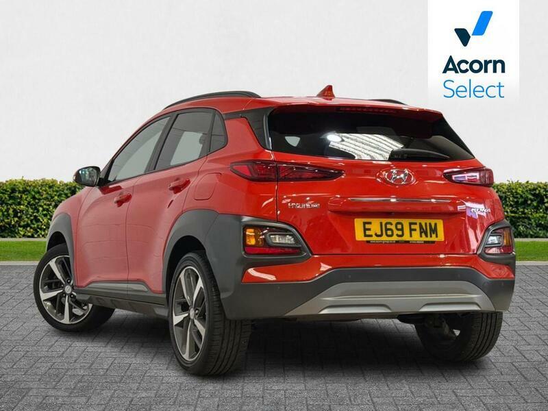 Hyundai Kona 1.0 T-gdi Premium Se Euro 6 Ss EJ69FNM Orange #2