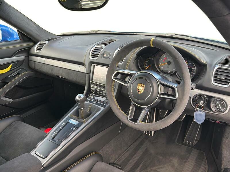 Porsche Cayman 3.8 981 Gt4 Euro 6 Blue #3
