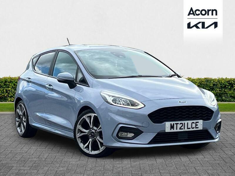 Ford Fiesta 1.0T Ecoboost Mhev St-line X Edition Euro 6 Ss MT21LCE Blue