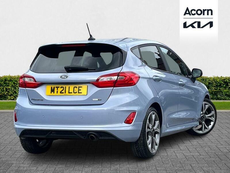 Ford Fiesta 1.0T Ecoboost Mhev St-line X Edition Euro 6 Ss MT21LCE Blue #5