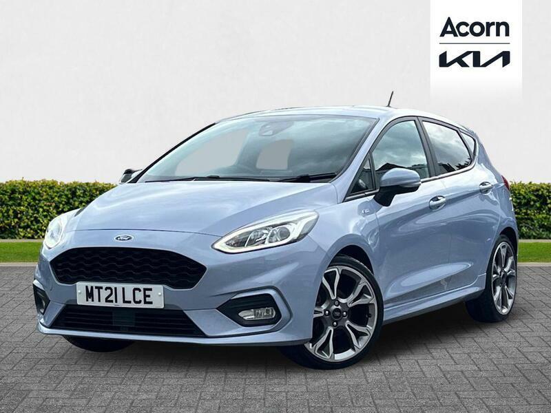 Ford Fiesta 1.0T Ecoboost Mhev St-line X Edition Euro 6 Ss MT21LCE Blue #4