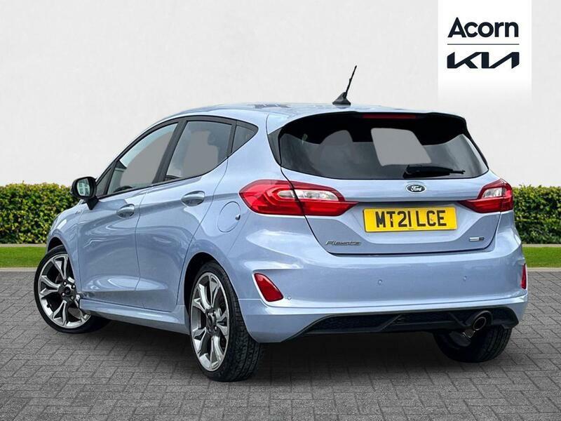 Ford Fiesta 1.0T Ecoboost Mhev St-line X Edition Euro 6 Ss MT21LCE Blue #2