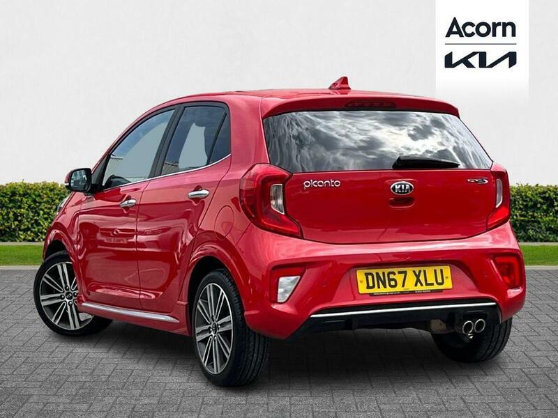 Kia Picanto 1.25 Gt-line S Euro 6 DN67XLU Red #2