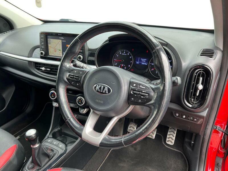 Kia Picanto 1.25 Gt-line S Euro 6 DN67XLU Red #3
