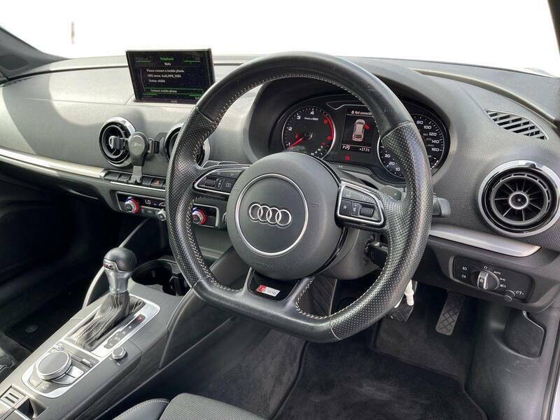 Audi A3 2.0 Tdi S Line Sportback S Tronic Euro 6 Ss GJ16OZW Silver #3