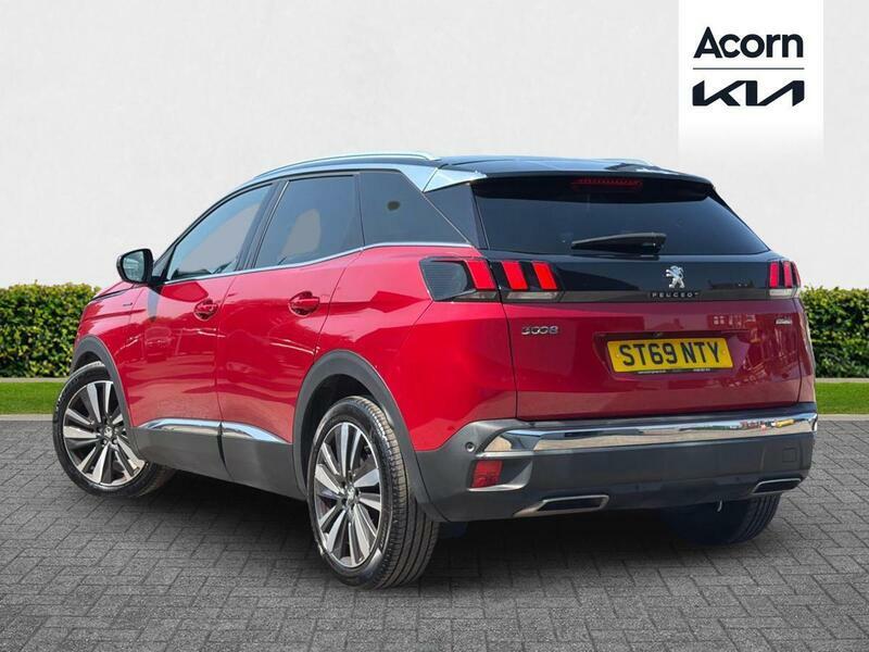 Peugeot 3008 1.6 Puretech Gt Line Premium Eat Euro 6 Ss ST69NTY Red #2