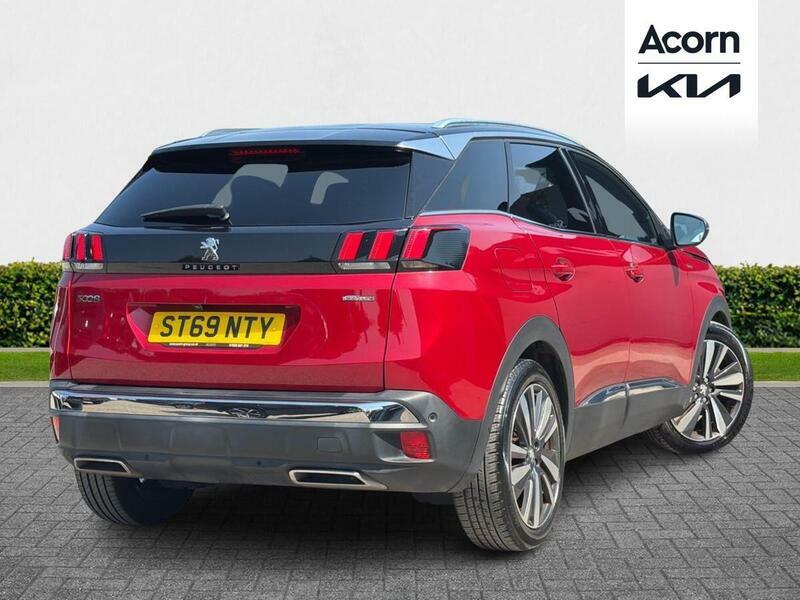 Peugeot 3008 1.6 Puretech Gt Line Premium Eat Euro 6 Ss ST69NTY Red #5