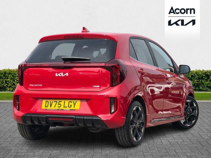 Kia Picanto 1.0 Gt-line S Euro 6 Ss DV75LGY Red #5