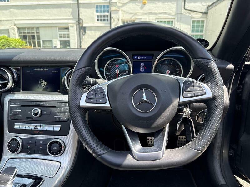 Mercedes-Benz SLC Convertible Blue #17