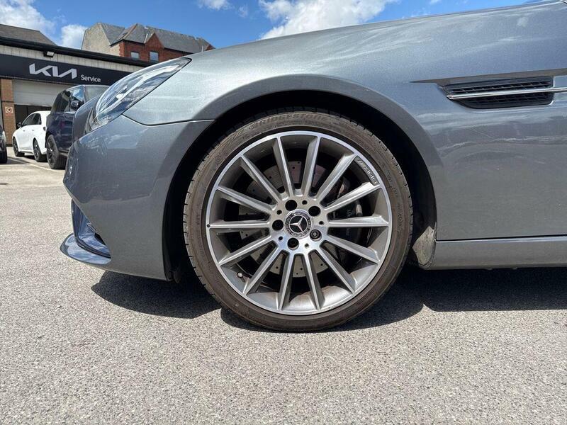 Mercedes-Benz SLC Convertible Blue #8