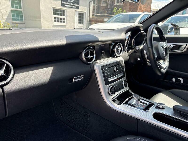 Mercedes-Benz SLC Convertible Blue #45
