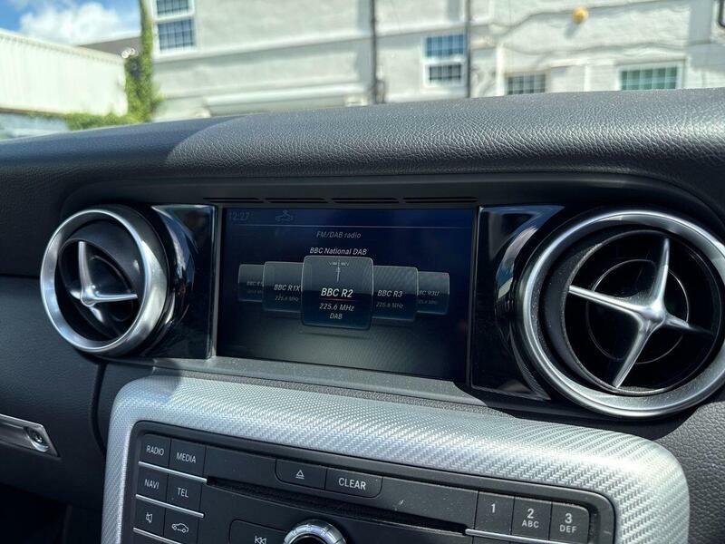 Mercedes-Benz SLC Convertible Blue #23
