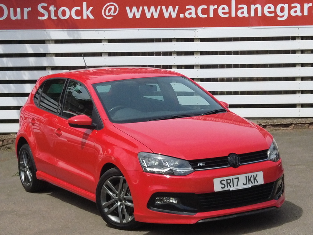 Volkswagen Polo Tsi R-line SR17JKK Red