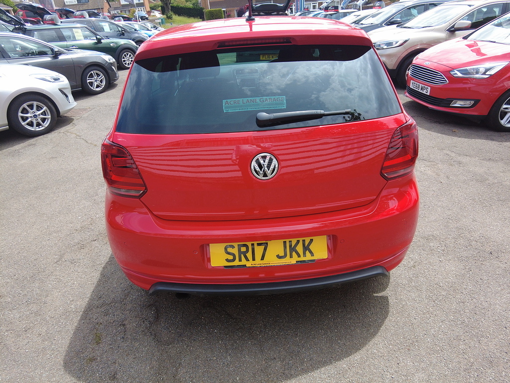 Volkswagen Polo Tsi R-line SR17JKK Red #4