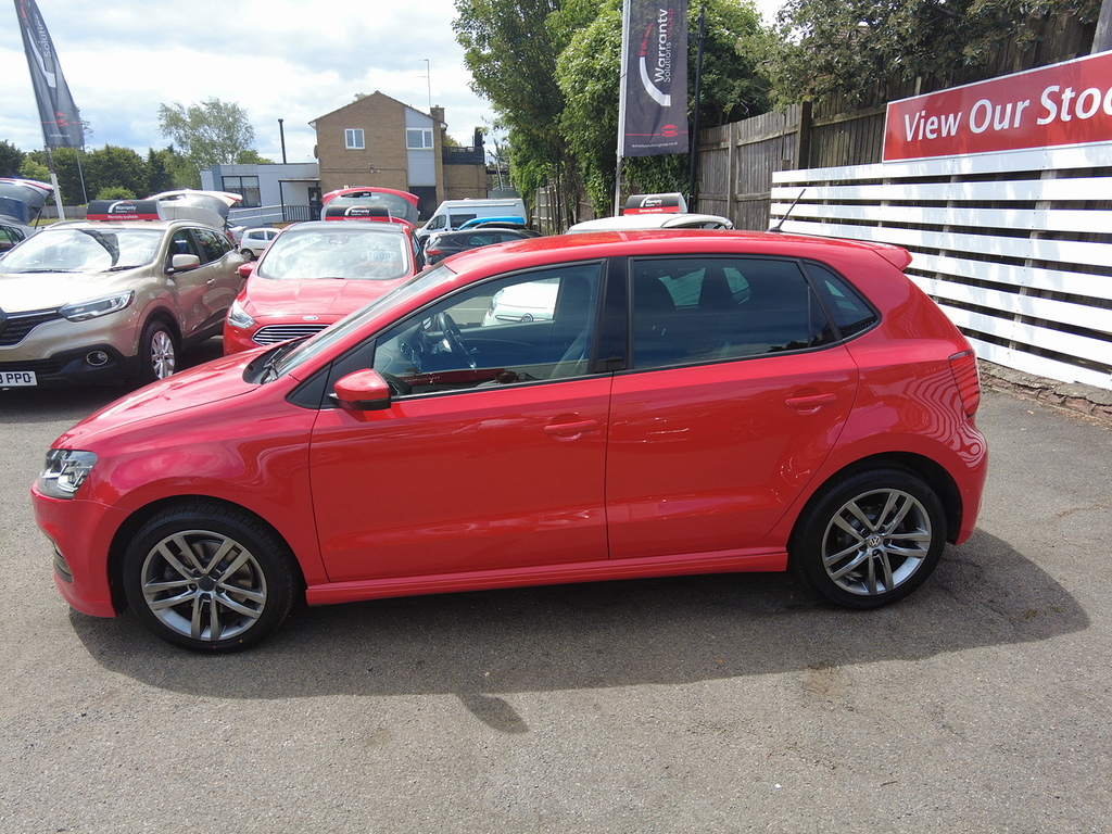 Volkswagen Polo Tsi R-line SR17JKK Red #6
