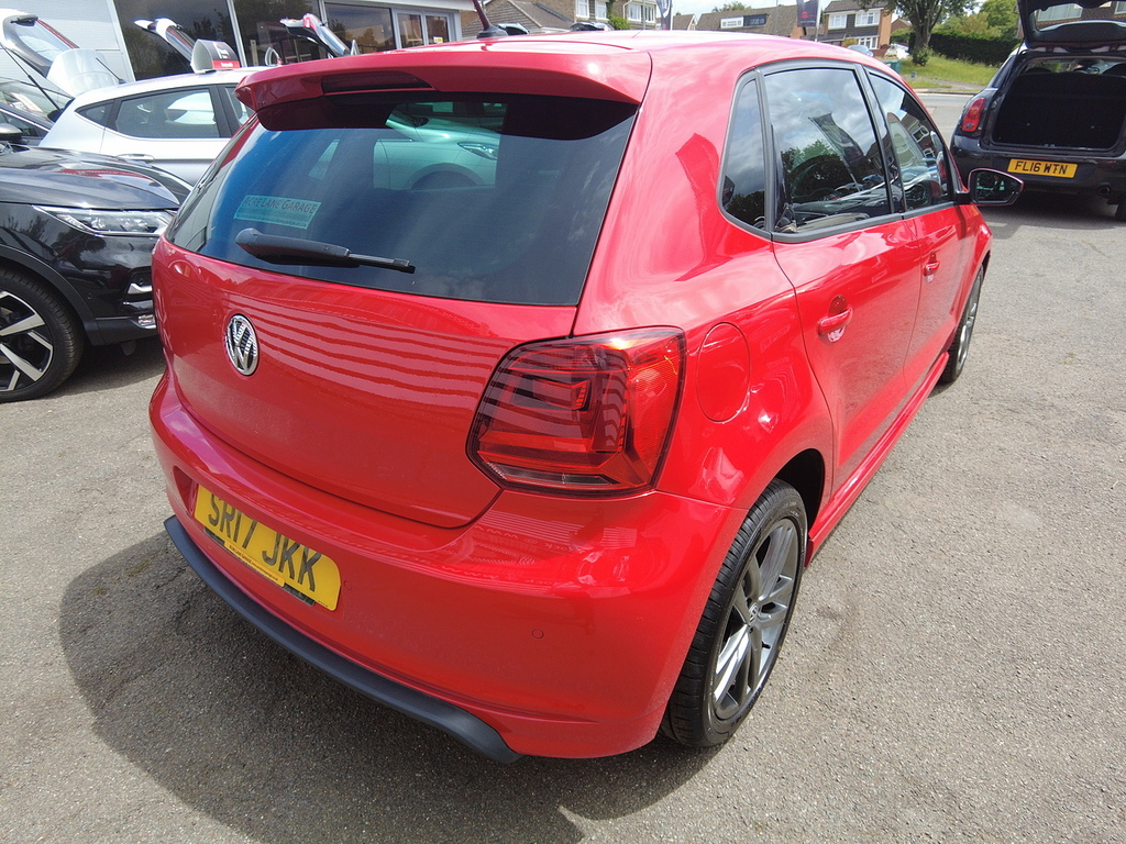 Volkswagen Polo Tsi R-line SR17JKK Red #3