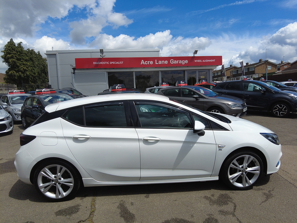 Vauxhall Astra I Turbo Sri VX Line DS69DVJ White #2