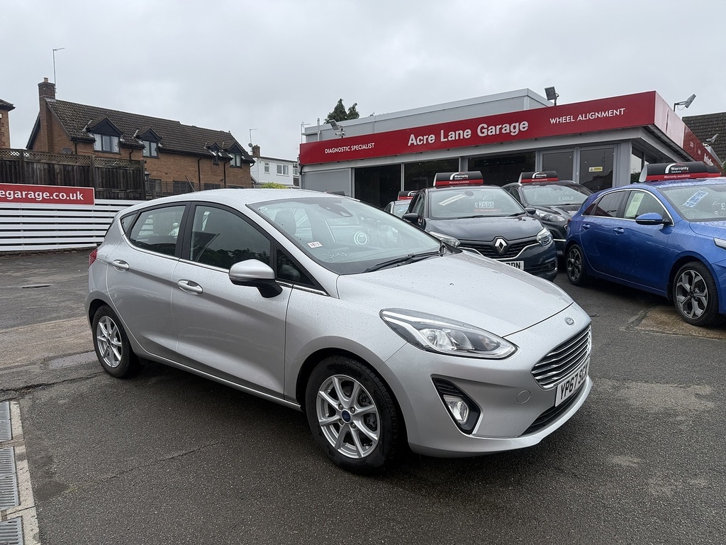 Ford Fiesta T Ecoboost Zetec YP67SCX Silver