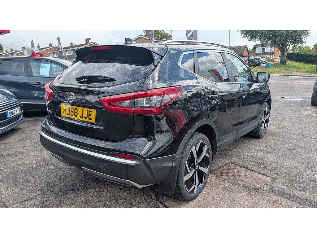 Nissan Qashqai Dig-t Tekna HJ68JJE Black #3