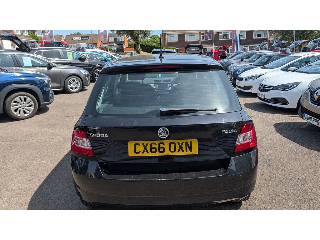 Skoda Fabia Tsi Se CX66OXN Black #4