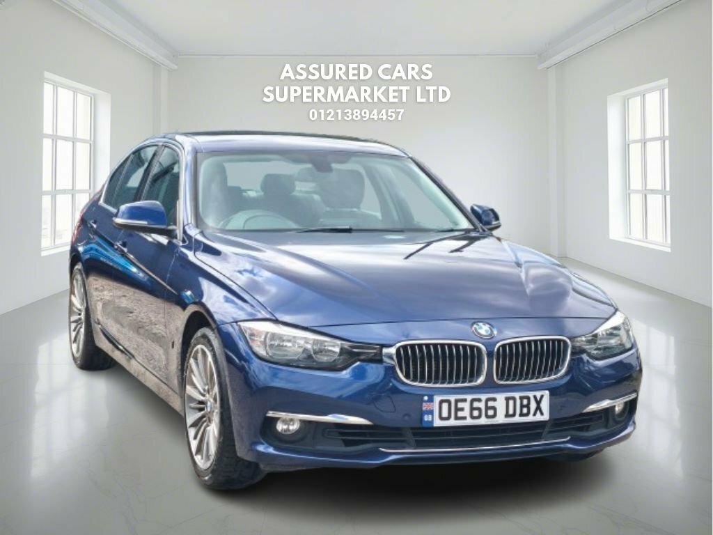 BMW 3 Series 2L Luxury OE66DBX Blue #4