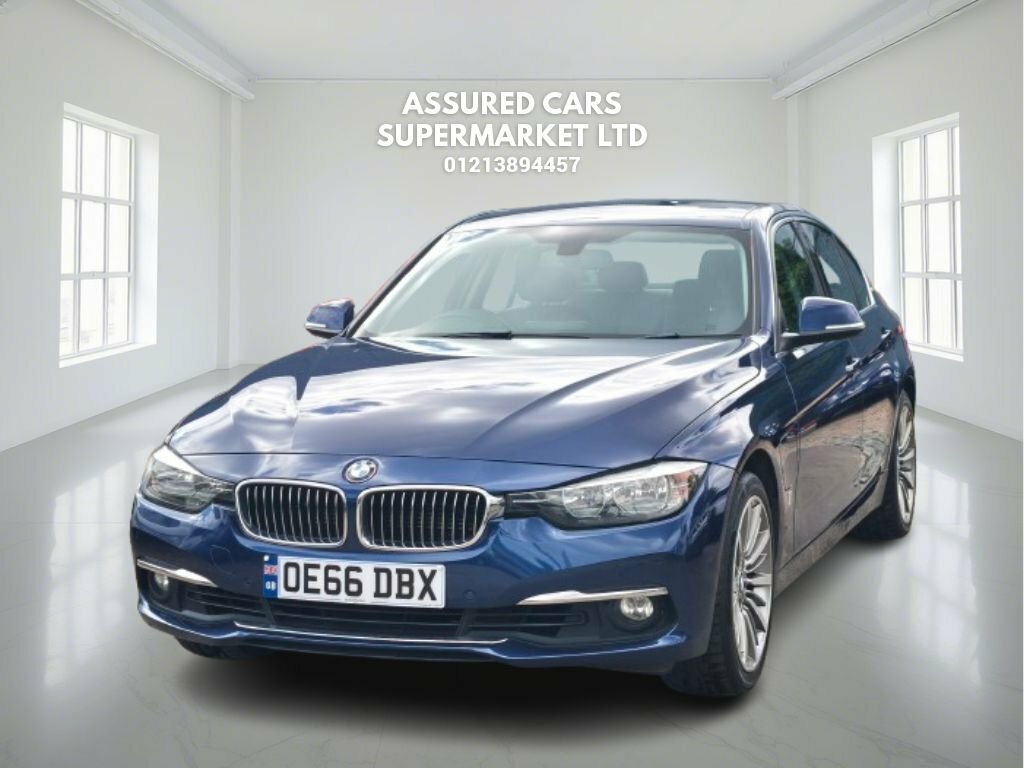 BMW 3 Series 2L Luxury OE66DBX Blue #5