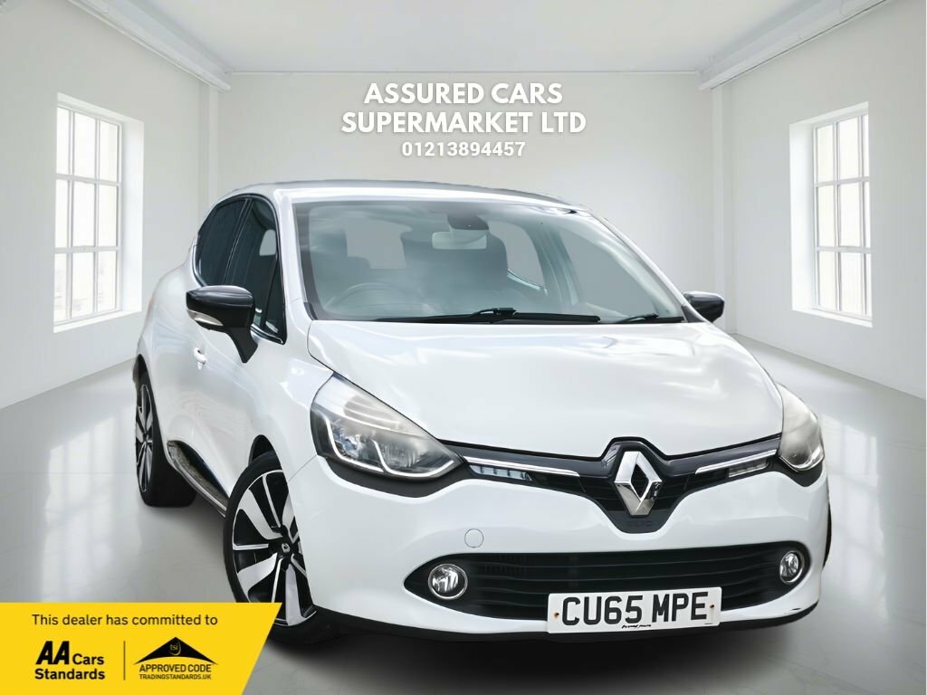 Renault Clio 1.5L Dynamique S Nav White