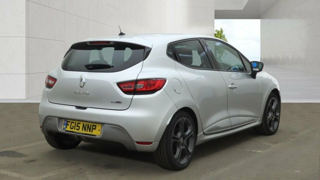 Renault Clio 1.2L Gt Line Silver #4