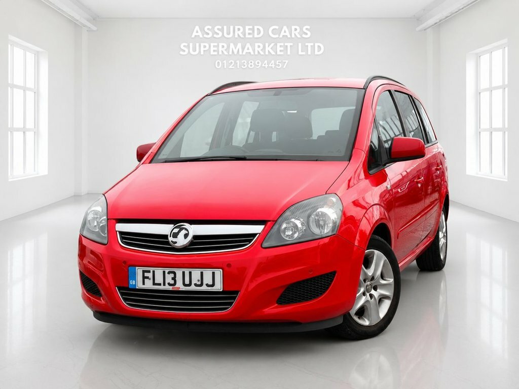 Vauxhall Zafira 1.6L Exclusiv Red #2