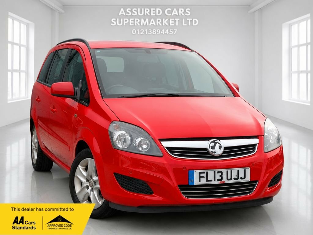 Vauxhall Zafira 1.6L Exclusiv Red