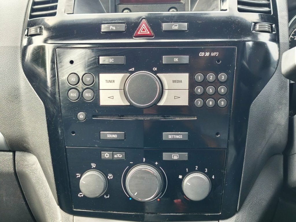 Vauxhall Zafira Design Nav 113 Silver #19