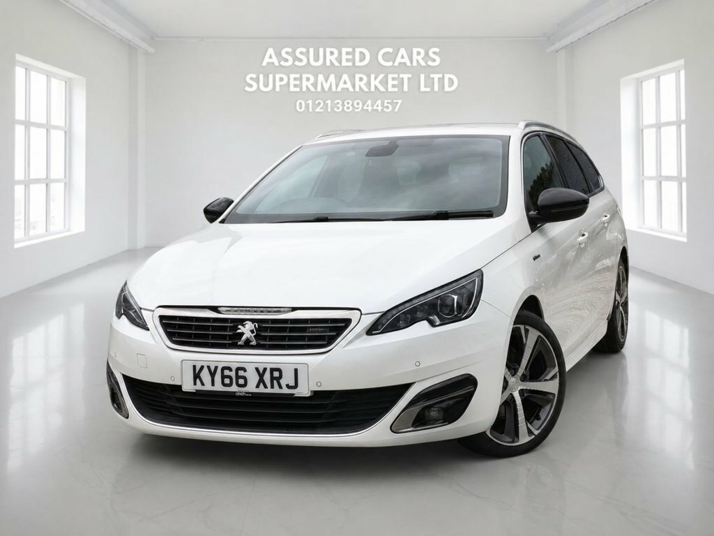 Peugeot 308 SW 2L Gt Line White #2