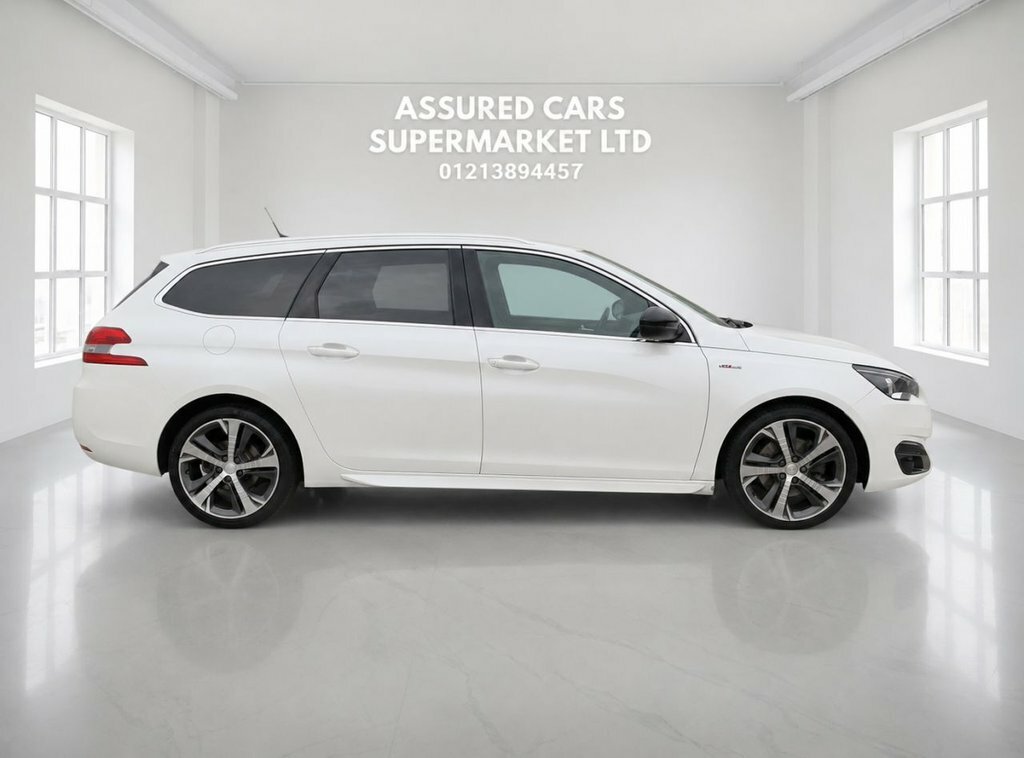 Peugeot 308 SW 2L Gt Line White #4