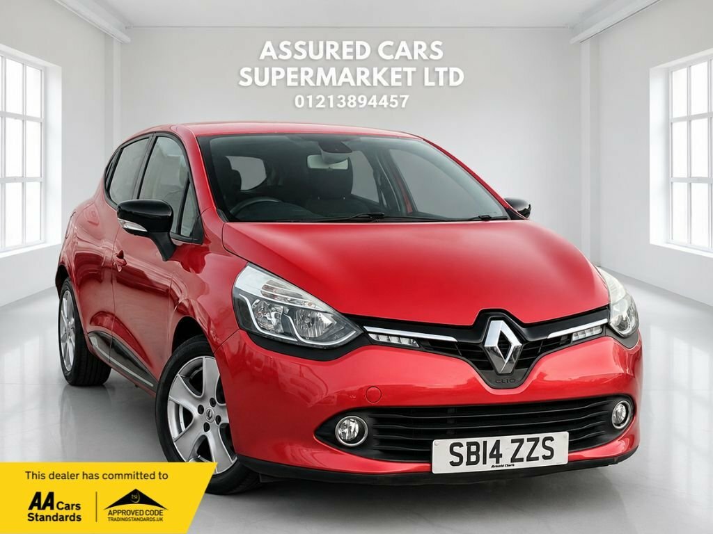Renault Clio 1.2L Dynamique Medianav Red