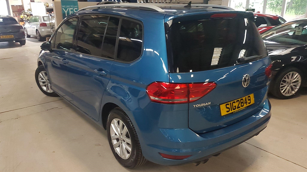 Volkswagen Touran 2.0 Tdi Bluemotion Tech Se Family Dsg Euro 6 Ss Blue #6
