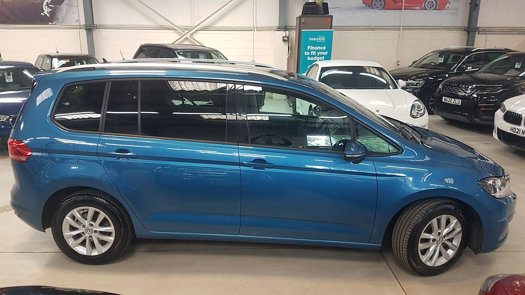 Volkswagen Touran 2.0 Tdi Bluemotion Tech Se Family Dsg Euro 6 Ss Blue #3