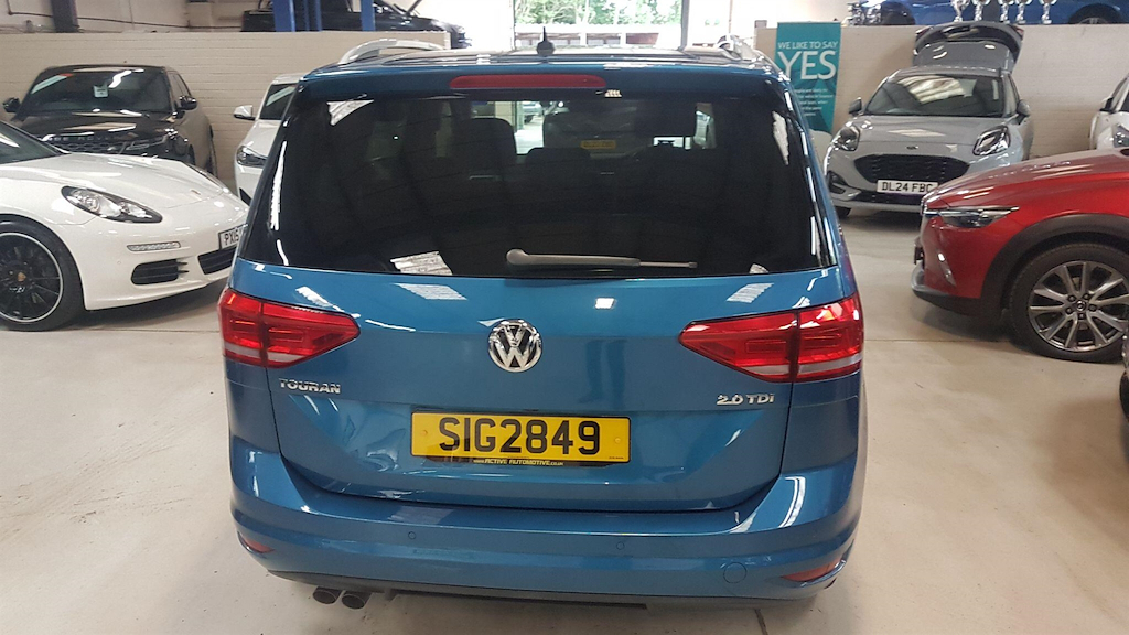 Volkswagen Touran 2.0 Tdi Bluemotion Tech Se Family Dsg Euro 6 Ss Blue #5