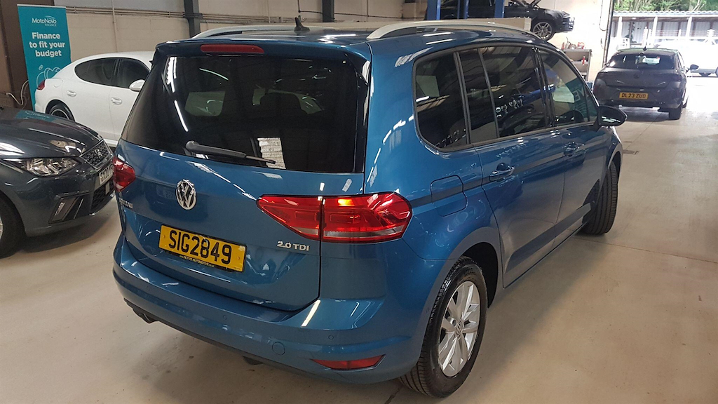 Volkswagen Touran 2.0 Tdi Bluemotion Tech Se Family Dsg Euro 6 Ss Blue #4