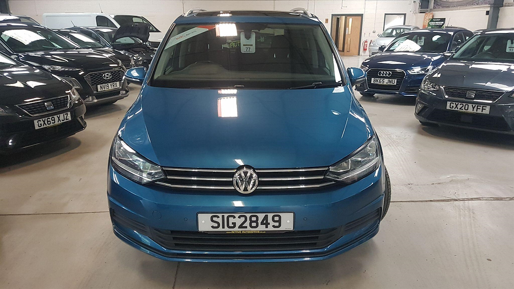 Volkswagen Touran 2.0 Tdi Bluemotion Tech Se Family Dsg Euro 6 Ss Blue #2