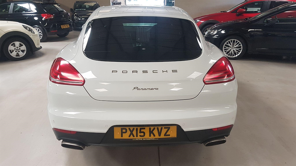 Porsche Panamera 3.0D V6 Tiptronics Euro 5 Ss PX15KVZ White #5